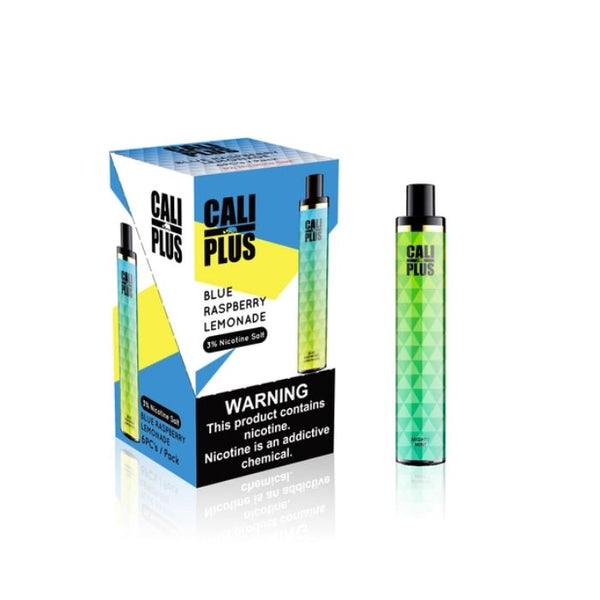 Cali Plus Blue Raspberry Lemonade Disposable Vape - 1500 Puffs