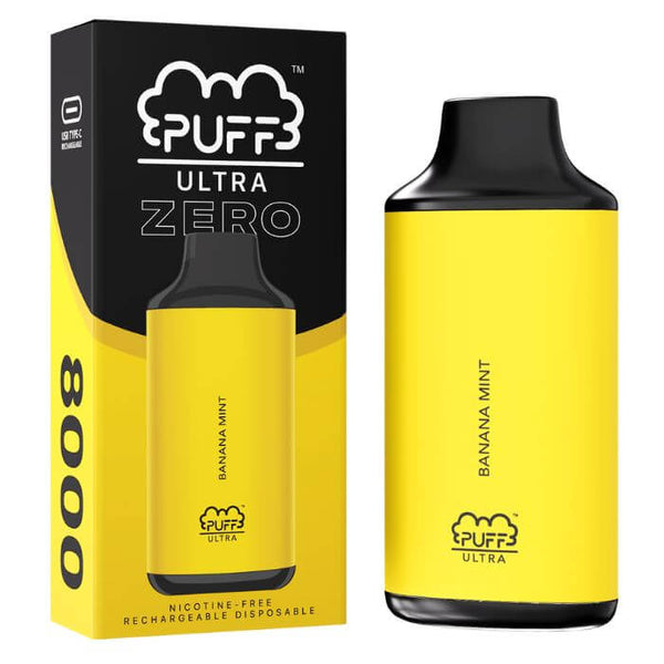 Puff Ultra Zero Disposable Vape - 8000 Puffs