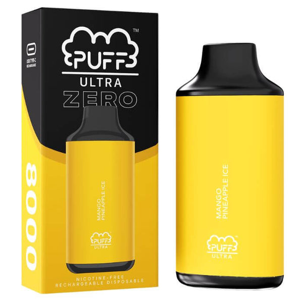 Puff Ultra Zero Disposable Vape - 8000 Puffs