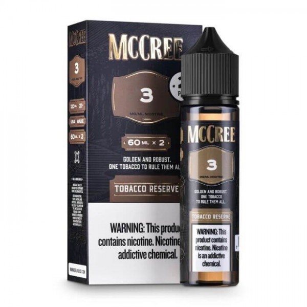 McCree Reserve Tobacco by Mama's E-Liquid