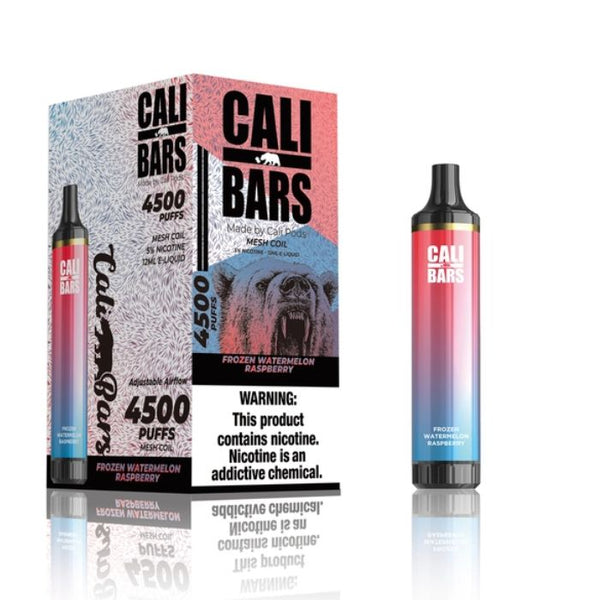 Cali Bars Disposable Vape Pen - 4500 Puffs