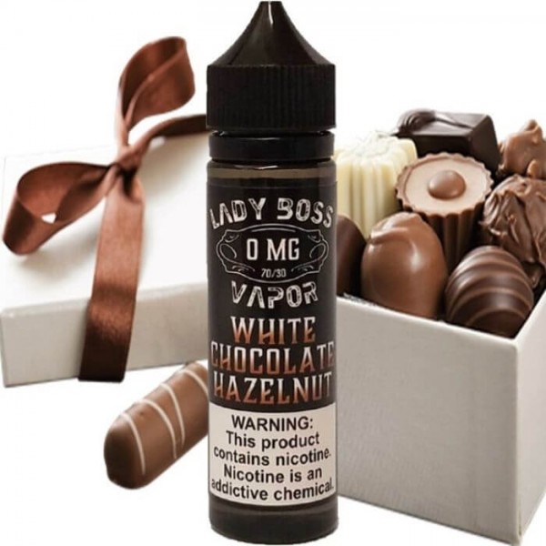 White Chocolate Hazelnut by Lady Boss Vapor E-Liquid