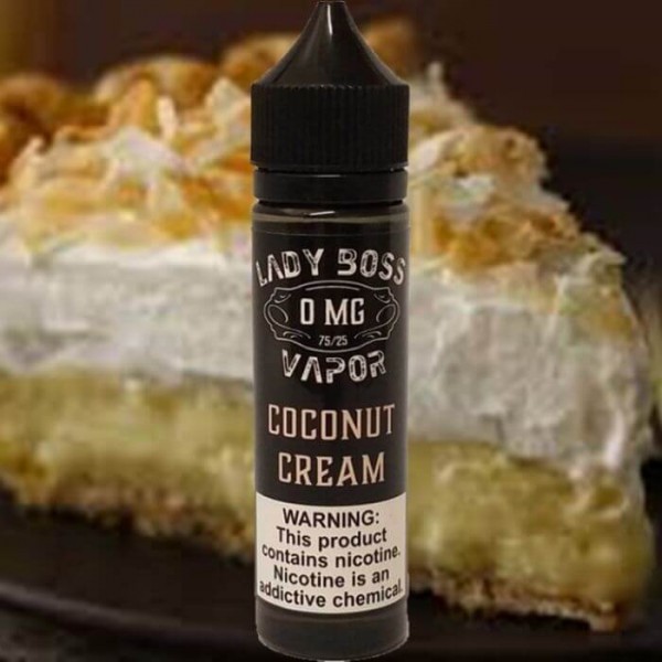 Coconut Cream by Lady Boss Vapor E-Liquid