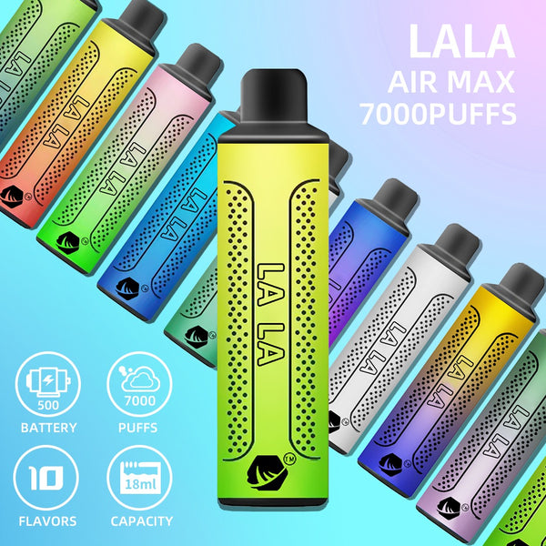 LA LA Air Max Disposable Vape - 7000 Puffs