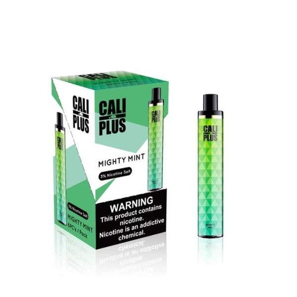 Mighty Mint Disposable Vape by Cali Plus - 1500 Puffs