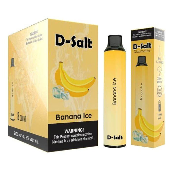 D Salt Disposable Vape - 2500 Puffs