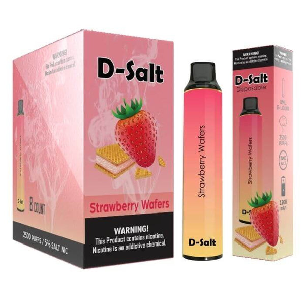 D Salt Disposable Vape - 2500 Puffs