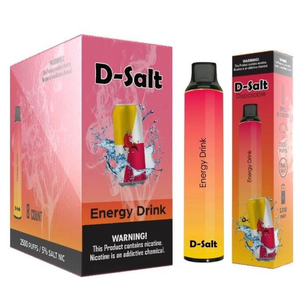 D Salt Disposable Vape - 2500 Puffs