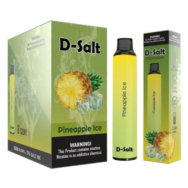 D Salt Disposable Vape - 2500 Puffs