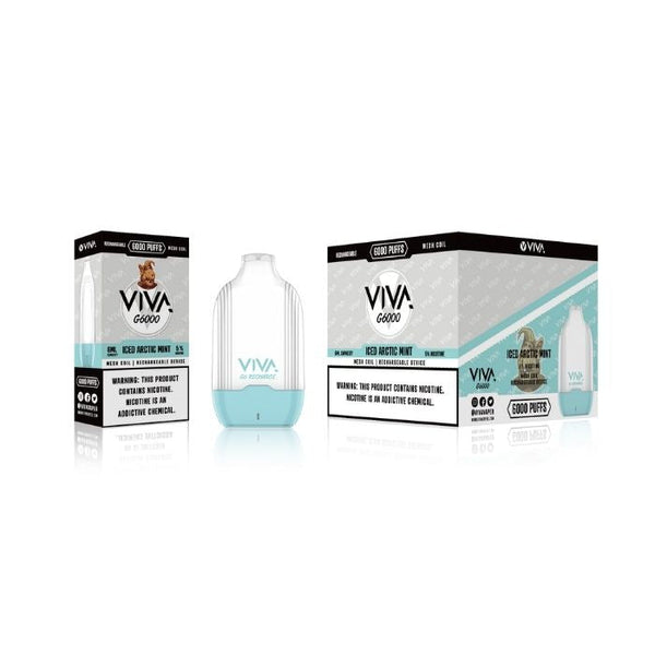 Viva G6000 Disposable Vape Pen - 6000 Puffs