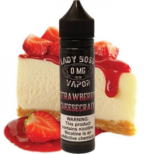 Strawberry CheeseCrack by Lady Boss Vapor E-Liquid