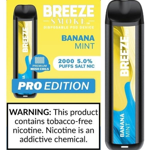 Breeze Pro Disposable Vape - 2000 Puffs